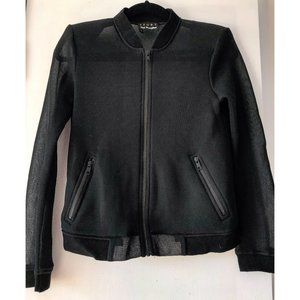 The Kooples Mesh Teddy-Boy jacket